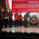 Gubernur Koster saat membuka seminar perlindungan lahan pertanian Bali di Denpasar.