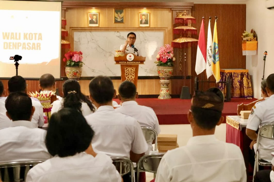 Wawali Arya Wibawa Buka Muskot PMI Denpasar VI