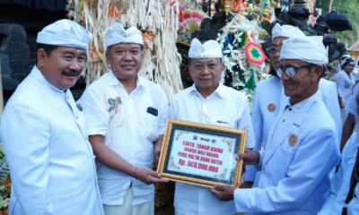 Gubernur Koster Hadiri Puncak Karya Panca Wali Krama