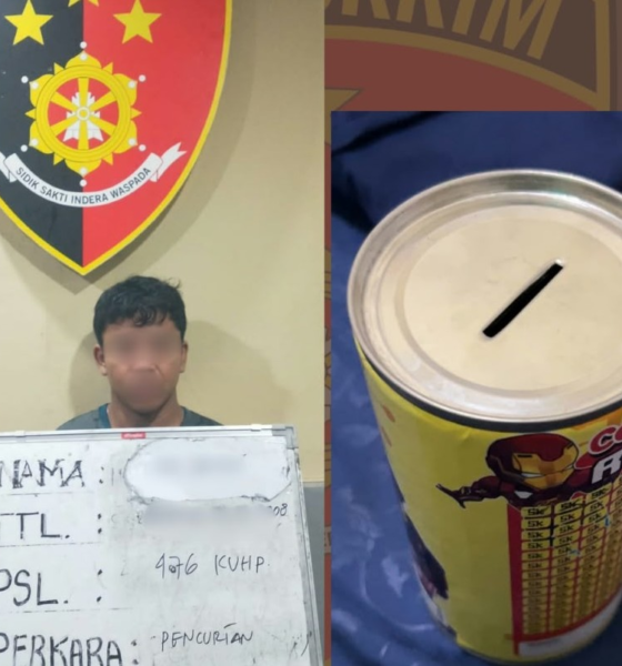 Polsek Dentim Amankan Pelaku Pencurian Kos