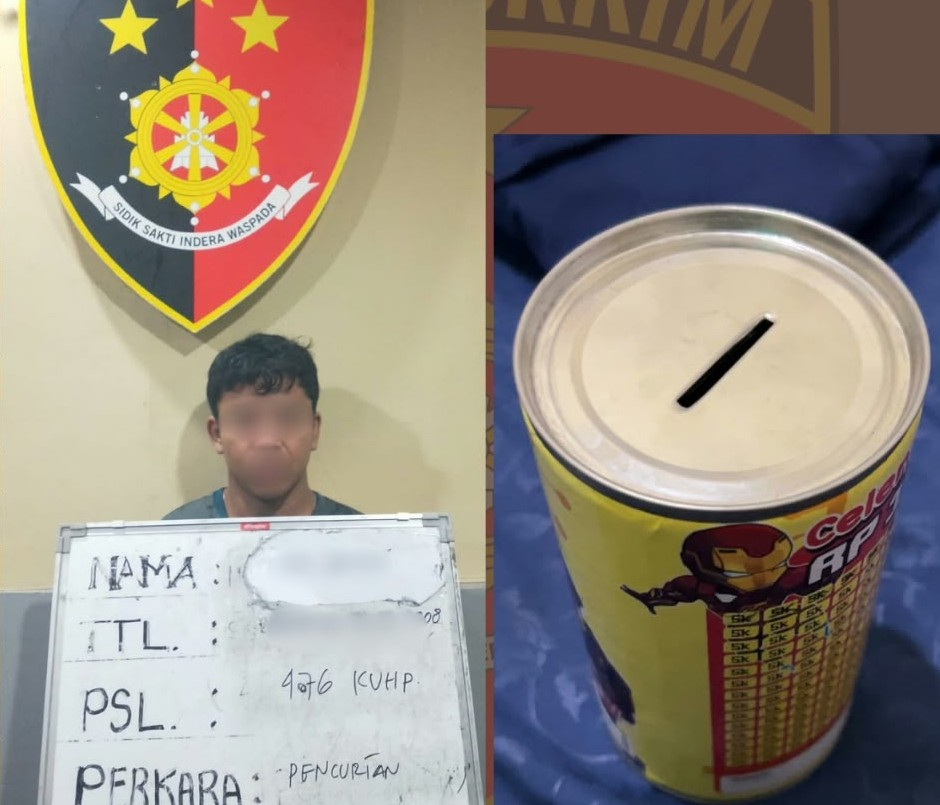 Polsek Dentim Amankan Pelaku Pencurian Kos