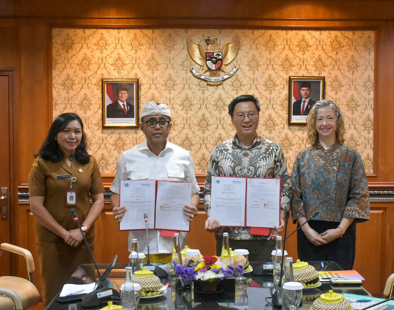 Walikota Jaya Negara dan British Council Tandatangani MoU Peningkatan SDM