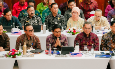 Bupati Badung Dampingi Gubernur Terima Banggar DPR RI
