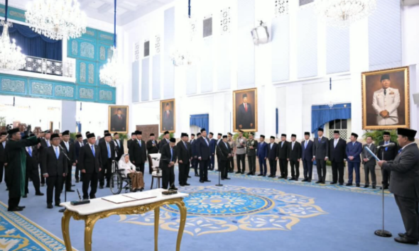 Presiden Prabowo Lantik Anggota Wantimpres