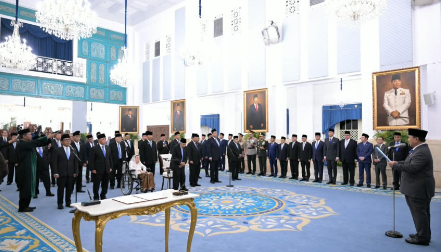 Presiden Prabowo Lantik Anggota Wantimpres