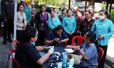 Ketua TP PKK Bali Hadiri Aksi Sosial di Karangasem