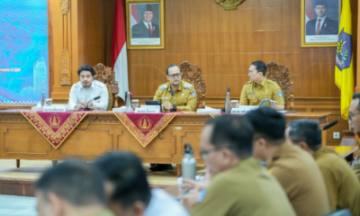 Wabup Bagus Alit Sucipta terima exit meeting BPK RI di Puspem Badung