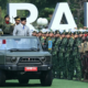 Presiden Prabowo pimpin upacara HUT ke-81 TNI di Cilangkap