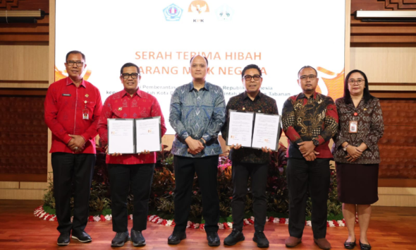 KPK Serahkan Hibah Barang Rampasan kepada Pemkot Denpasar