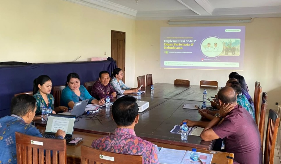 Dispar Jembrana Gelar Rapat Implementasi SAKIP