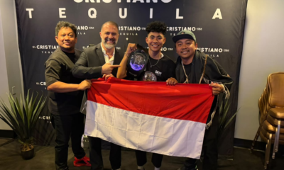 Rico Hardiana Raih Juara 2 Dunia Flair Bartending