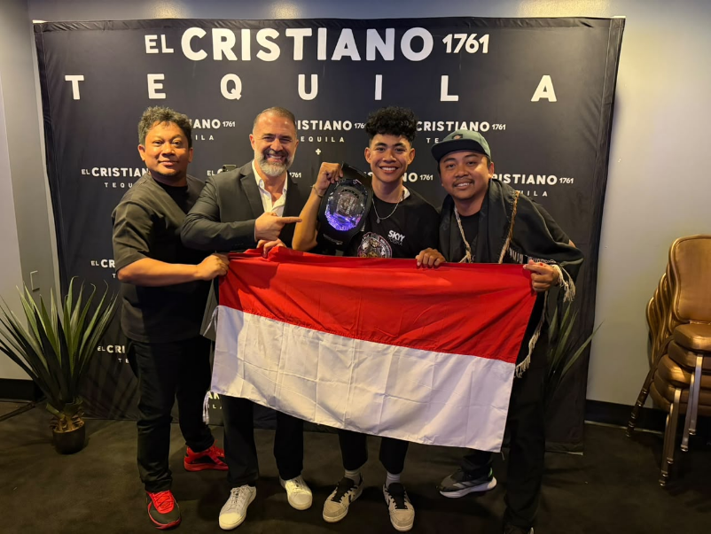 Rico Hardiana Raih Juara 2 Dunia Flair Bartending