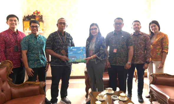 Audiensi PLN UP3 Bali Selatan dan DLHK Badung
