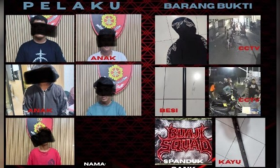 Polda Bali Amankan Lima Terduga Pelaku Pengeroyokan