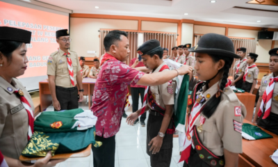 Pelepasan Kontingen Badung LT IV Pramuka Bali 2026