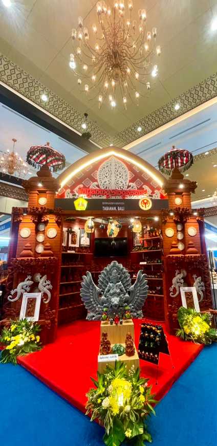 Dekranasda Tabanan Raih Best Booth Award INACRAFT 2026