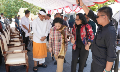 Bupati Adi Arnawa Dampingi Megawati Tinjau Abrasi Pantai Kuta