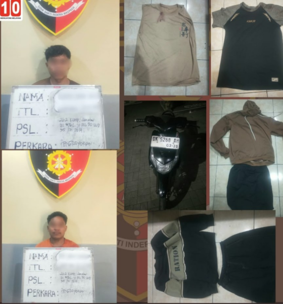Polsek Dentim Amankan Dua Terduga Pelaku Pengeroyokan