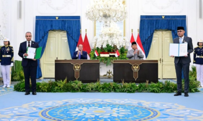 Prabowo dan El-Sisi Saksikan Pertukaran Kesepakatan Indonesia-Mesir