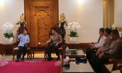 Gubernur Koster Terima Pamit Kapolda Bali