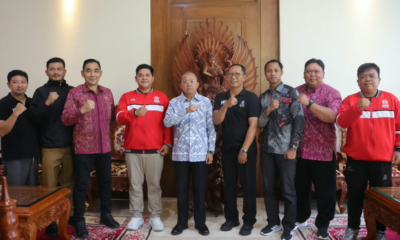 Gubernur Koster Terima Asprov PSSI Denpasar