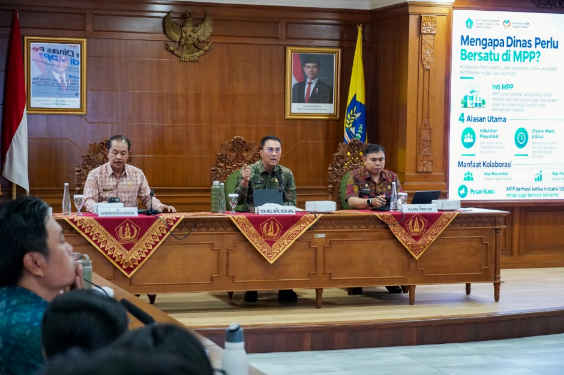 Rakor Teknis Pelayanan Perizinan di Puspem Badung