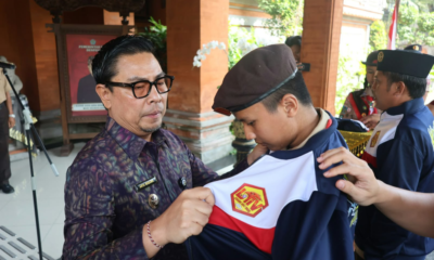 Pelepasan Kontingen Pramuka Denpasar