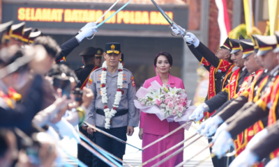 Pelepasan Irjen Daniel Adityajaya di Mako Polda Bali
