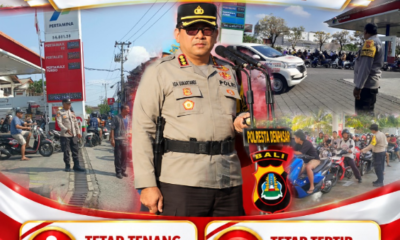 Kapolresta Denpasar Kombes Leonardo D. Simatupang