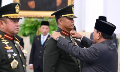 Presiden Prabowo Lantik KSAD Tandyo