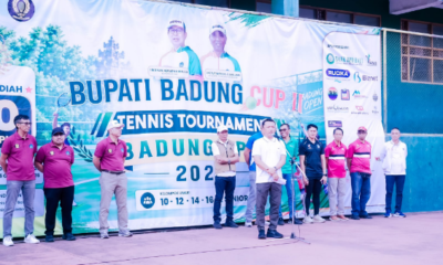 Kejuaraan Tenis, Bupati Badung Cup, Pelti Badung, Pemkab Badung, Olahraga Badung