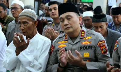 Kapolda Bali Silaturahmi Usai Sholat Jumat