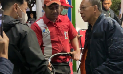 Gubernur Koster Tinjau SPBU di Denpasar