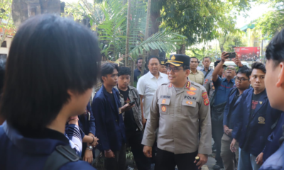 Kapolresta Denpasar Pimpin Pengamanan Demo Cipayung Plus
