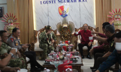 Gubernur Koster Sambut Pangdam IX/Udayana
