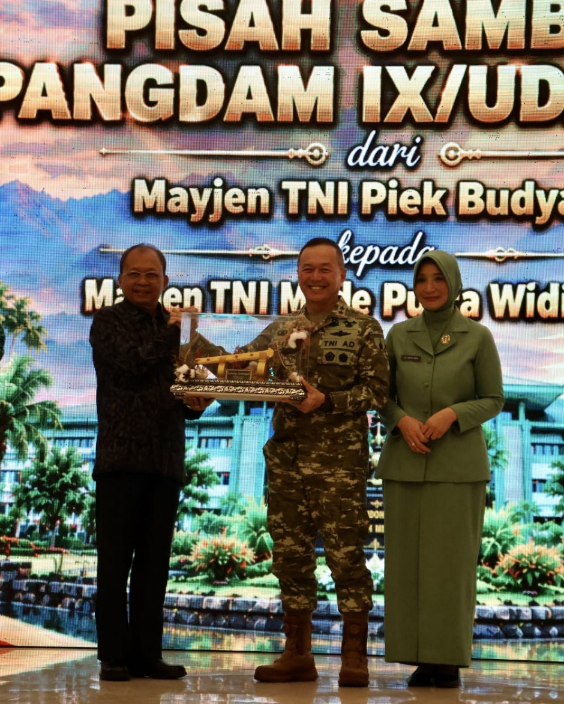 Pisah Sambut Pangdam IX/Udayana di Makodam