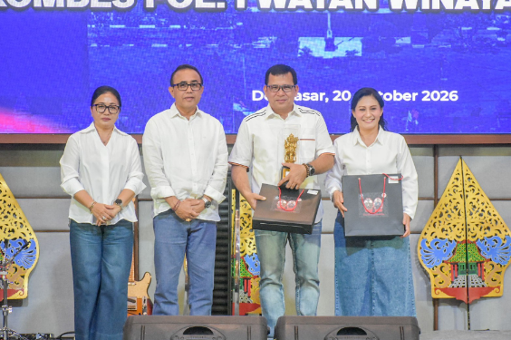 Pisah Kenal Kapolresta Denpasar di Kuta