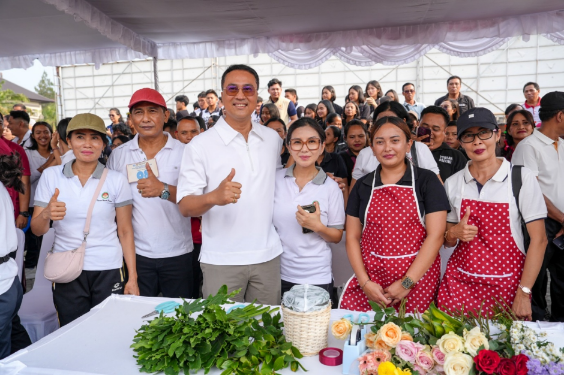 Sekda Surya Suamba hadiri HUT Ke-27 DWP Badung