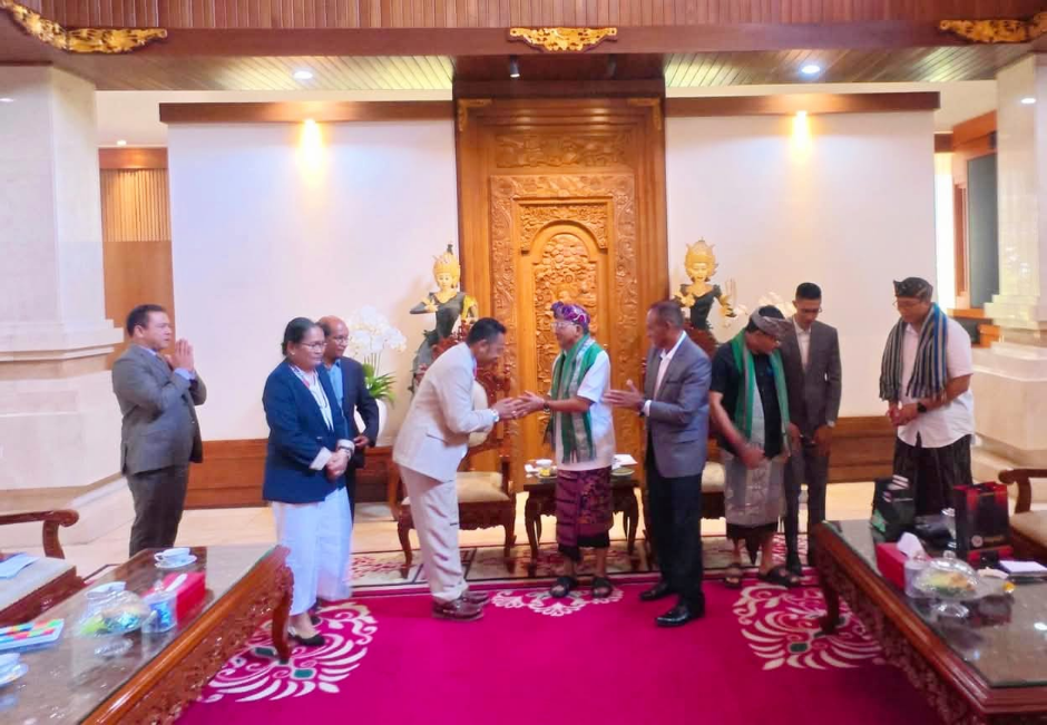 Gubernur Koster terima kunjungan Pejabat Peternakan Timor-Leste